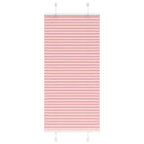 Vidaxl plissé rolgordijn 60x150 cm stofbreedte 59,4 cm polyester roze