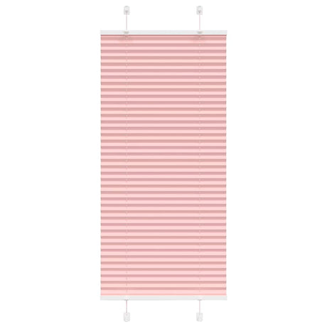 Vidaxl plissé rolgordijn 60x150 cm stofbreedte 59,4 cm polyester roze