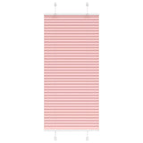 Vidaxl plissé rolgordijn 65x150 cm stofbreedte 64,4 cm polyester roze