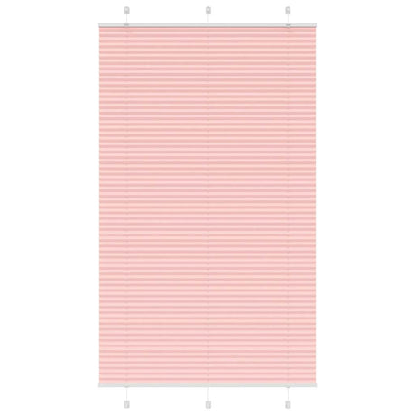 Vidaxl plissé rolgordijn 120x200cm stofbreedte 119,4cm polyester roze