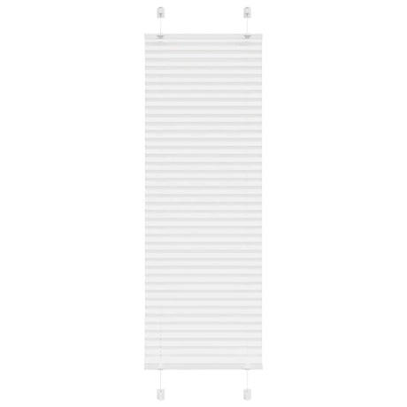 Vidaxl plissé rolgordijn 45x100 cm stofbreedte 44,4 cm polyester wit