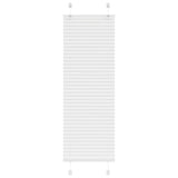 Vidaxl plissé rolgordijn 40x150 cm stofbreedte 39,4 cm polyester wit
