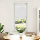 Vidaxl plissé rolgordijn 40x150 cm stofbreedte 39,4 cm polyester wit