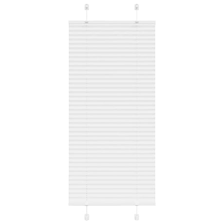 Vidaxl plissé rolgordijn 60x150 cm stofbreedte 59,4 cm polyester wit