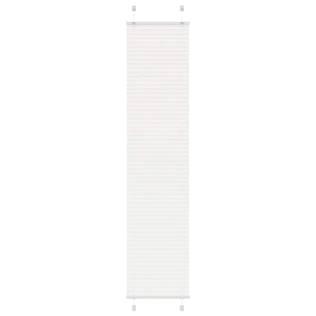 Vidaxl plissé rolgordijn 40x200 cm stofbreedte 39,4 cm polyester wit