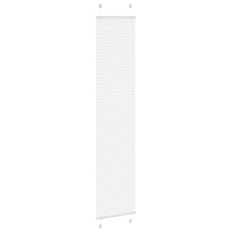 Vidaxl plissé rolgordijn 40x200 cm stofbreedte 39,4 cm polyester wit