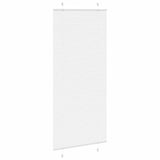 Vidaxl plissé rolgordijn 85x200 cm stofbreedte 84,4 cm polyester wit