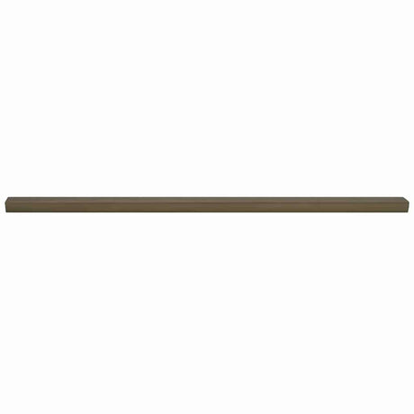 Vidaxl trapprofielen 30 pcs bruin 67 x 3 x 2 cm aluminium
