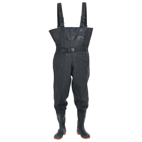 Vidaxl Watanzug mit Stiefeln und Gürtel Größe 41 schwarz
