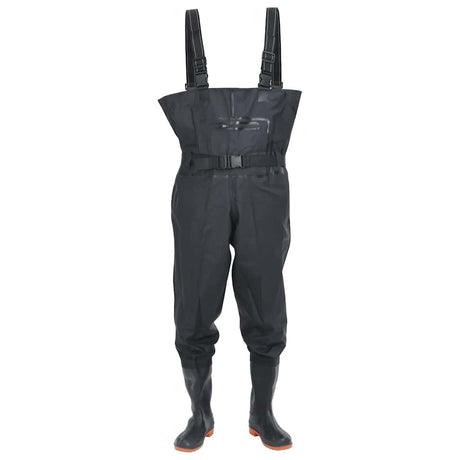 Vidaxl Watanzug mit Stiefeln und Gürtel Größe 43 schwarz
