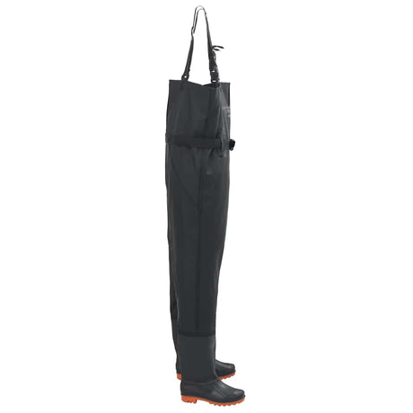 Vidaxl Watanzug mit Stiefeln und Gürtel Größe 43 schwarz