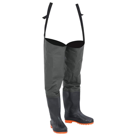VidaXL Angelstiefel Größe 45 dunkelgrün