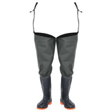 Botas pescador de Vidaxl tamaño 45 verde oscuro