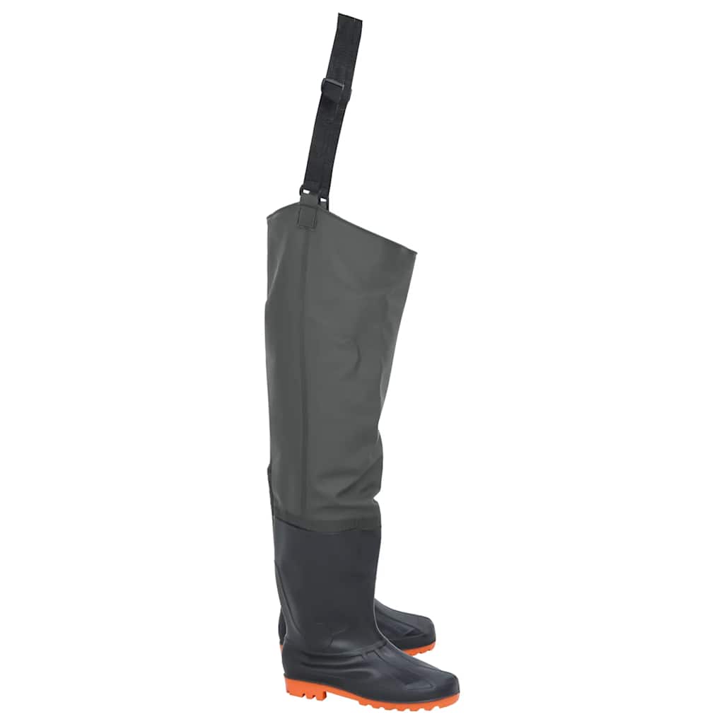 VidaXL Angelstiefel Größe 45 dunkelgrün