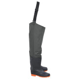 VidaXL Angelstiefel Größe 45 dunkelgrün