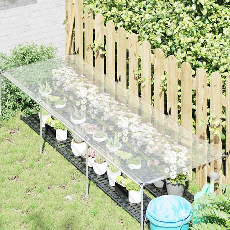 Vidaxx transparente Plane mit Ösen 1x3 m Polyethylen