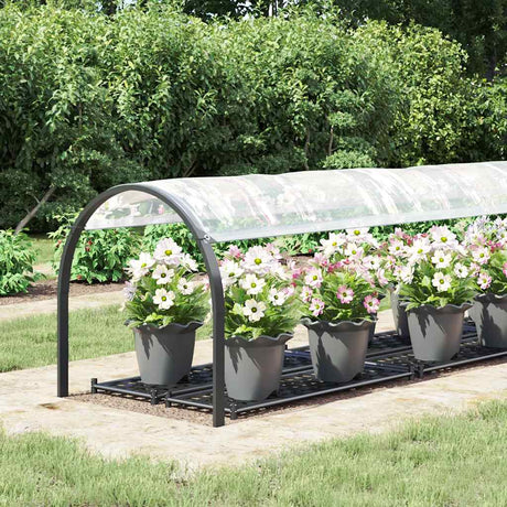 Vidaxx transparente Plane mit Ösen 1x5 m Polyethylen