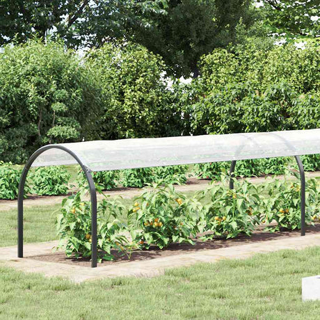 Vidaxx transparente Plane mit Ösen 1x8 m Polyethylen