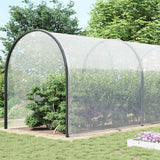 VidaXL transparente Plane mit Ösen 12x12 m Polyethylen