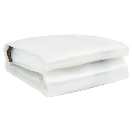 Vidaxx transparente Plane mit Ösen 1x12 m Polyethylen