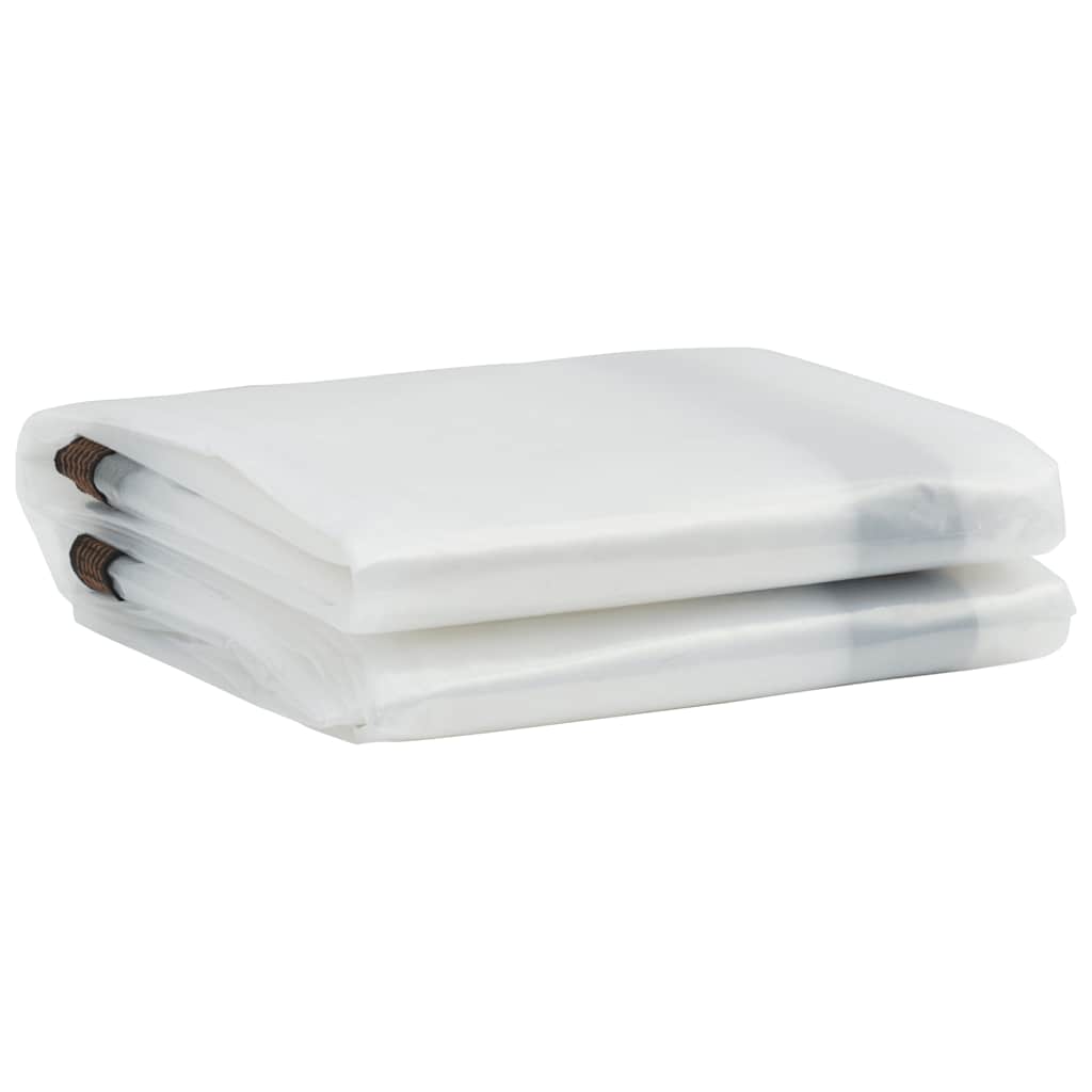 Vidaxx transparente Plane mit Ösen 5x6 m Polyethylen