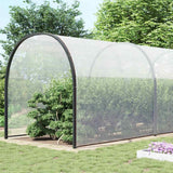 VidaXL transparente Plane mit Ösen 12x12 m Polyethylen