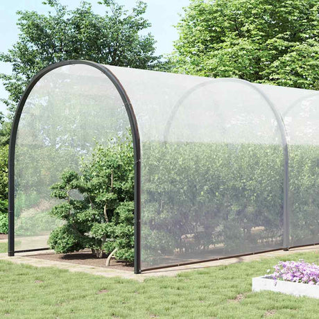 VidaXL transparente Plane mit Ösen 12x12 m Polyethylen