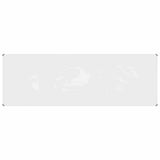 Vidaxx transparente Plane mit Ösen 1x3 m PVC