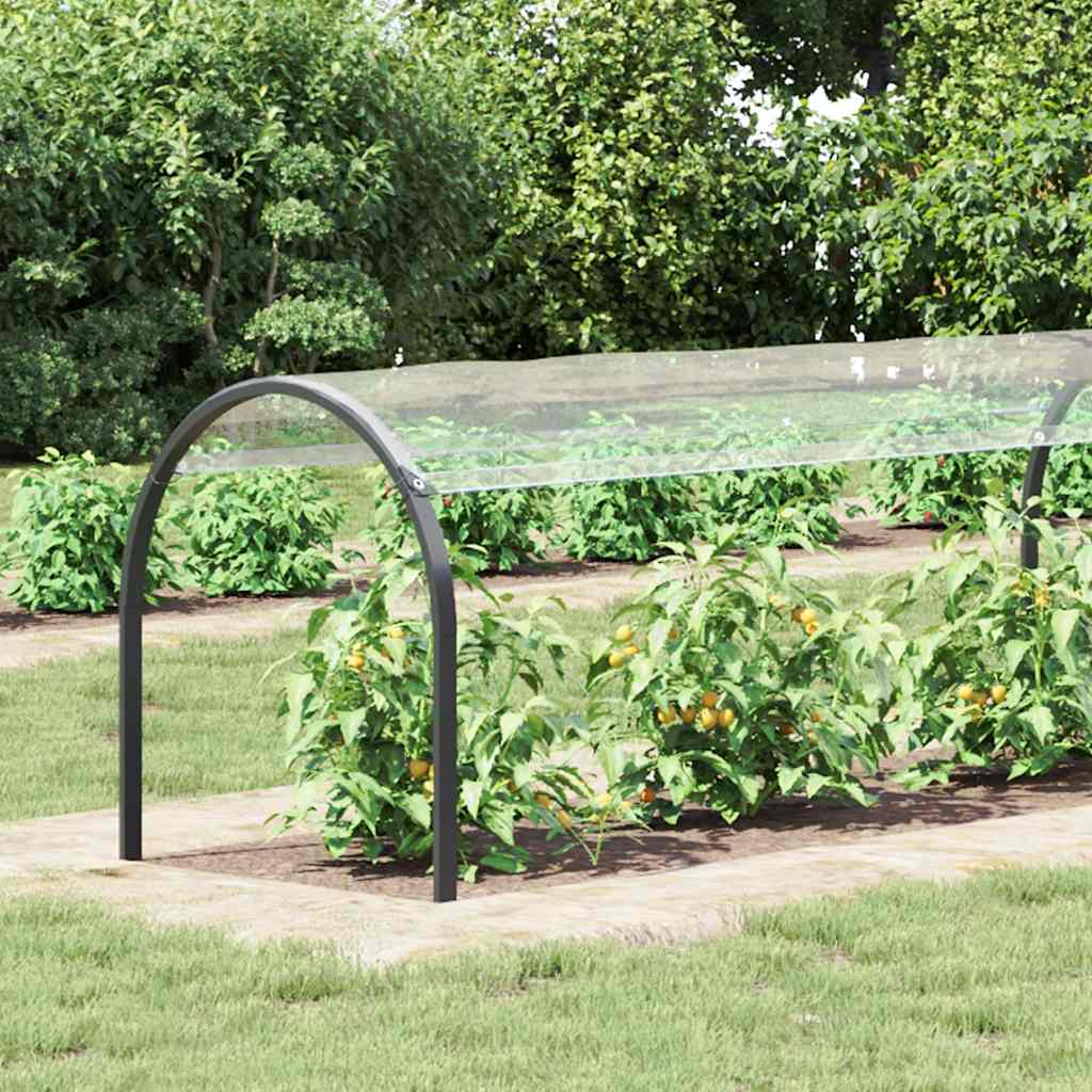 VidaXL transparente Plane mit Ösen 1x6 m PVC