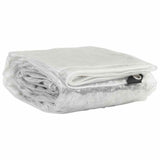 Vidaxx transparente Plane mit Ösen 2x6 m PVC
