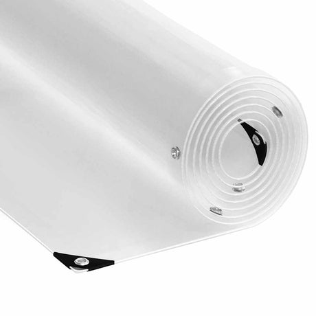 Vidaxx transparente Plane mit Ösen 3x4 m PVC