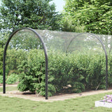 Vidaxx transparente Plane mit Ösen 5x12 m PVC