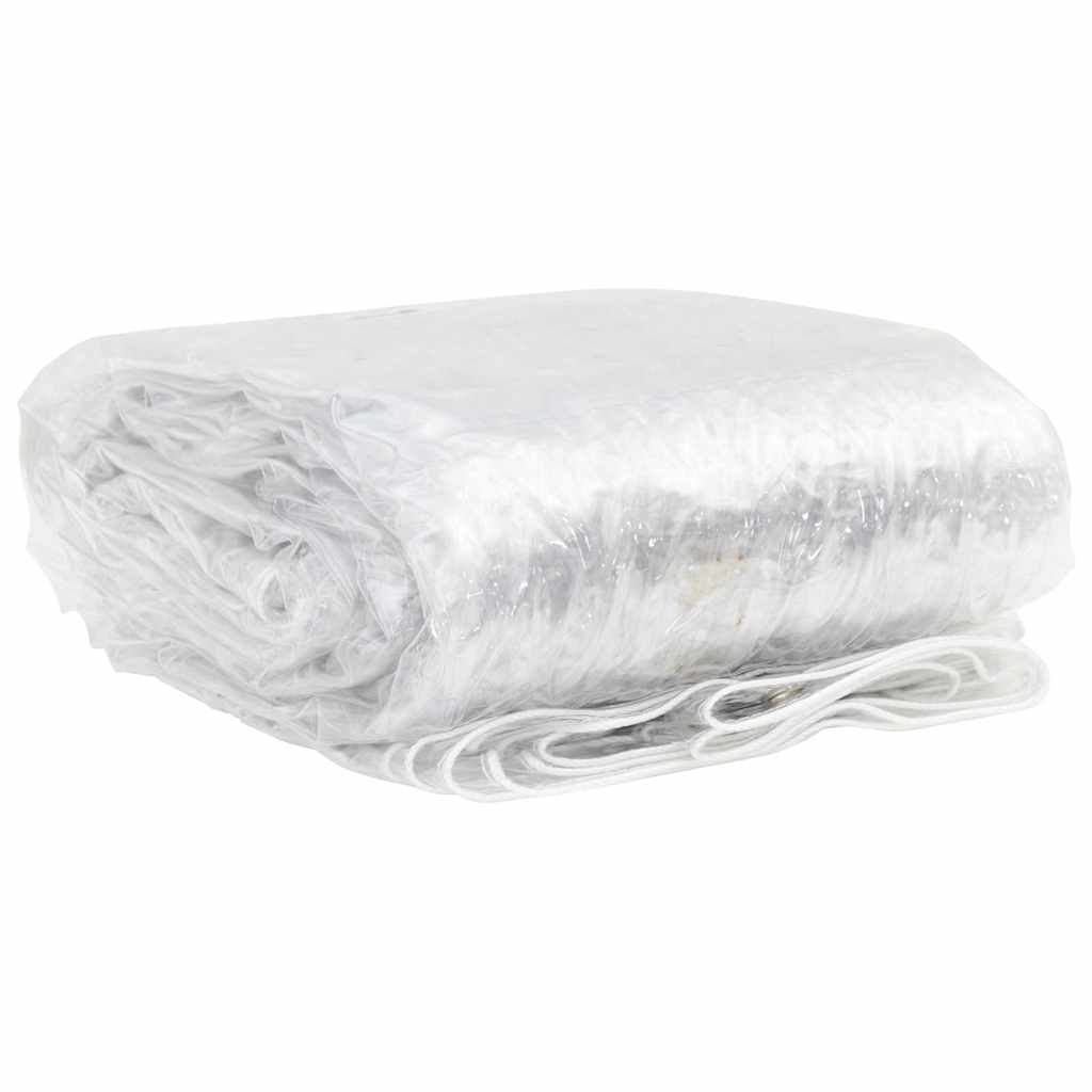 Vidaxx transparente Plane mit Ösen 5x12 m PVC