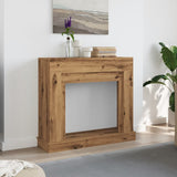 Vidaxl haardombouw 100x30x87,5 cm bewerkt hout artisanaal eikenkleurig