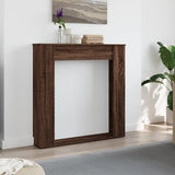 Vidaxl haardombouw 100x20x100 cm bewerkt hout bruin eikenkleurig