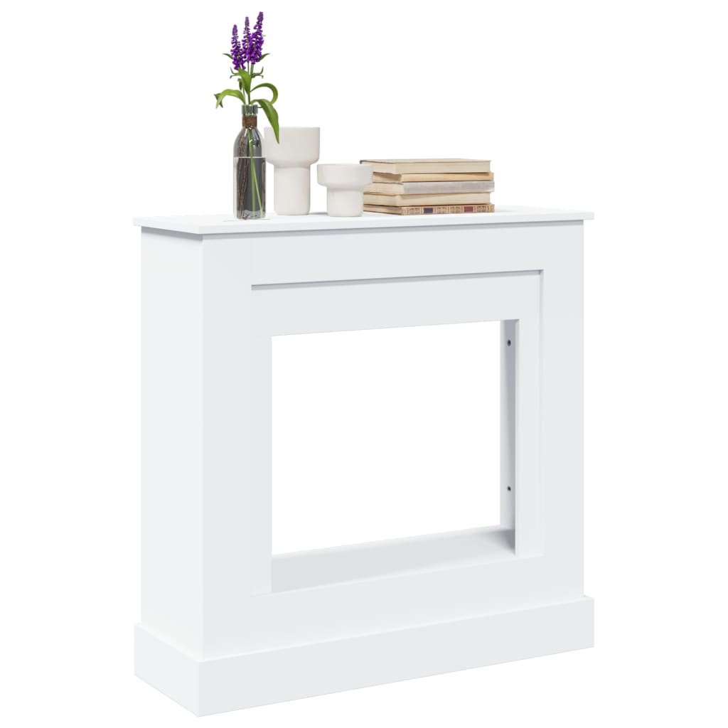 Vidaxl haardombouw 90x30x90 cm bewerkt hout wit