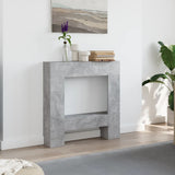 Vidaxx Kaminverkleidung 81x18x82 cm Holzwerkstoff Betongrau