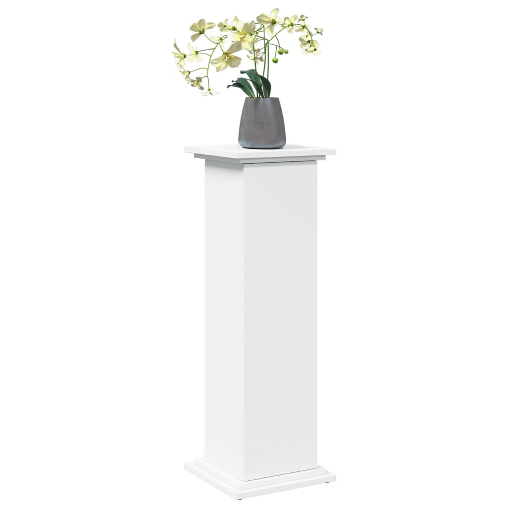 Vidaxx Sockel mit Stauraum 31x30x90 cm lackiertes Holz weiß