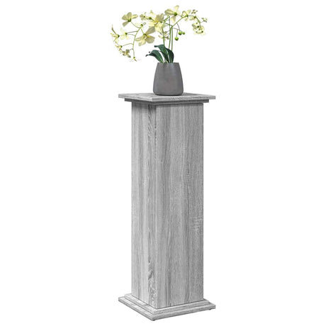 Vidaxx-Sockel mit Stauraum 31x30x90 cm, fertiges Holz, Sonomagrau