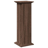 BIDAXL -bas med lagringsutrymme 31x30x90 cm Egented Wood Brown Oak