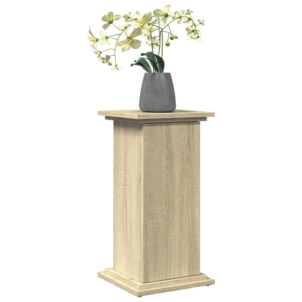 VIDAXL -Basis mit Speicherplatz 31x30x60 cm propertiertes Holz Sonoma Eiche