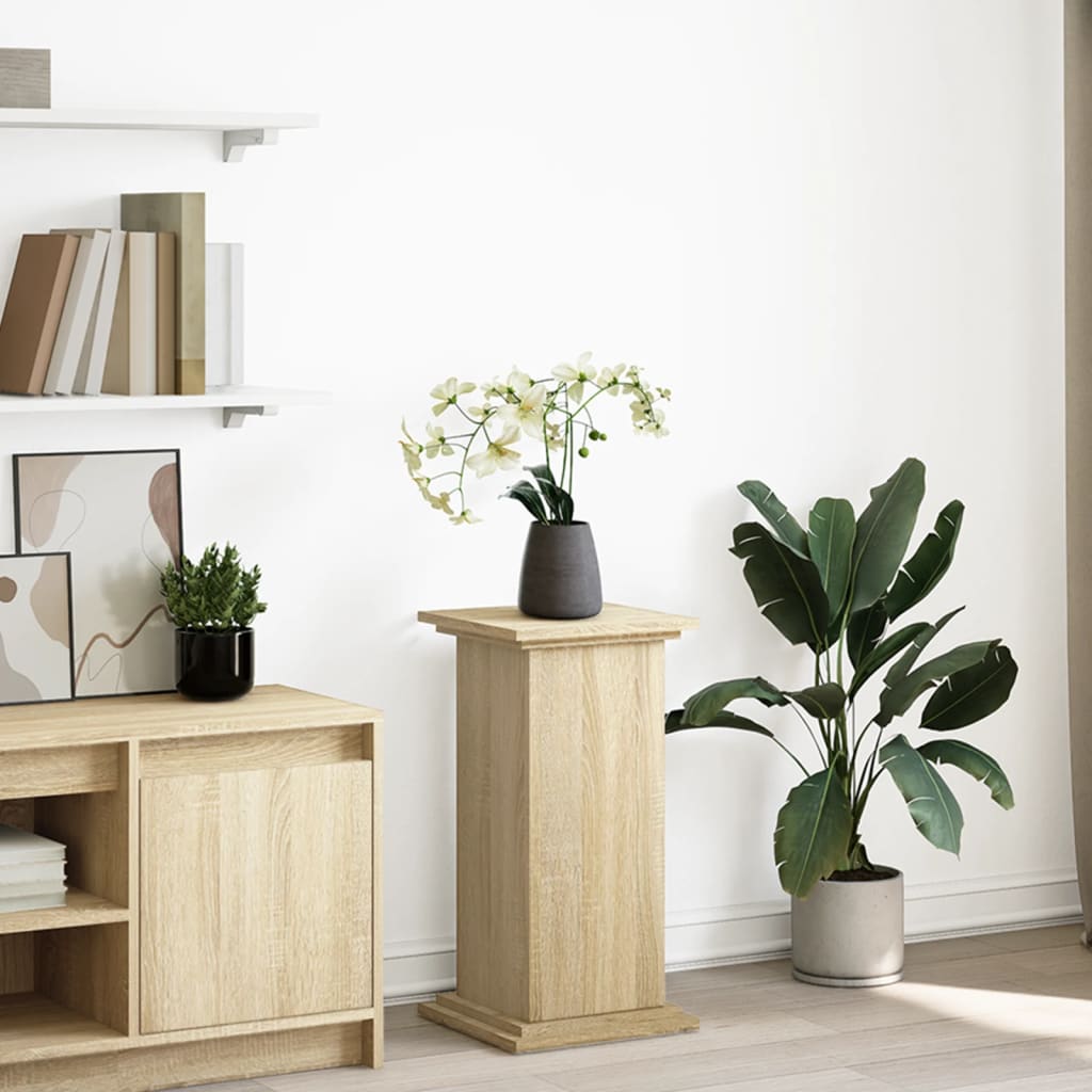 Vidaxx Sockel mit Stauraum 31x30x60 cm Fertigholz Sonoma-Eiche