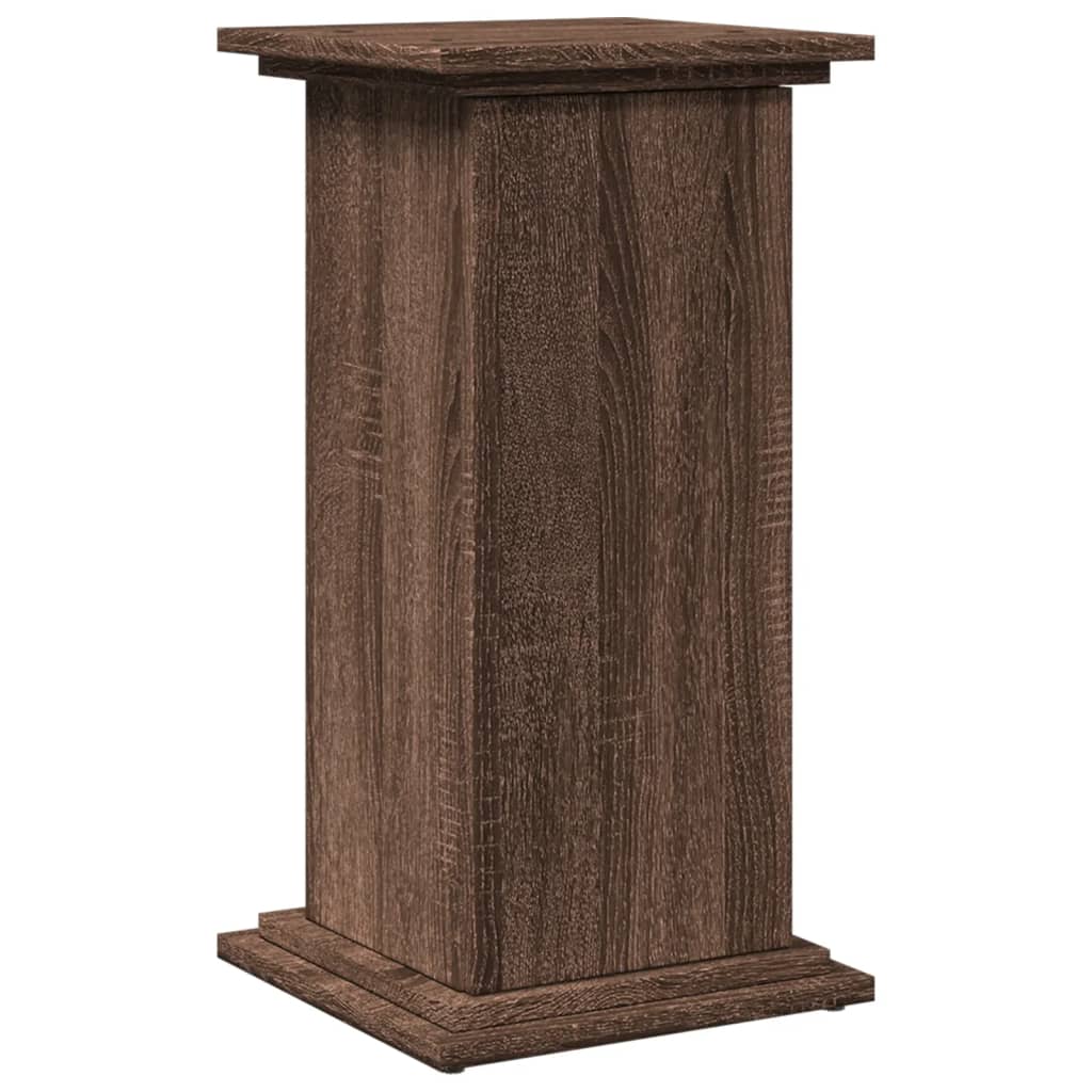 Vidaxx Sockel mit Stauraum 31x30x60 cm Fertigholz Eiche braun