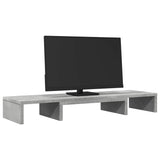 Vidaxl Monitor standard réglable 80x24x10,5 cm Prix de béton en bois