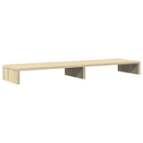 Vidaxxl Monitorständer 100x27x10 cm, Holzwerkstoff Sonoma-Eiche-farbig