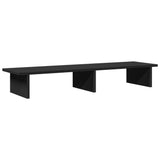 Vidaxx Monitorständer 100x27x15 cm verarbeitetes Holz schwarz