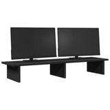 Vidaxl Monitor Standard 100x27x15 cm Behandlet tre svart