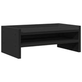 Vidaxx Monitorständer 42x24x16 cm verarbeitetes Holz schwarz