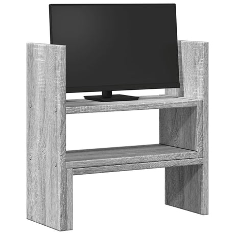 Vidaxx Schreibtisch-Organizer 40 x 17 x 41 cm, Holzwerkstoff, graue Sonoma-Eiche