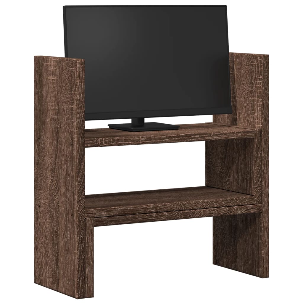 Vidaxx Schreibtisch-Organizer 40 x 17 x 41 cm, fertiges Holz, braune Eiche